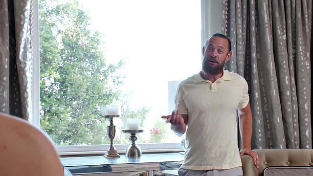 Catalina Ossa fucks friend's husband after catching him sniffing her panties