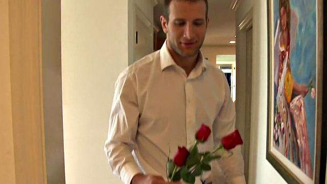 Trans riding before sucking her boyfriend in duo