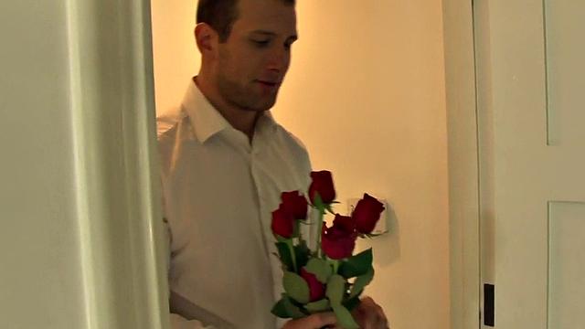 Trans riding before sucking her boyfriend in duo