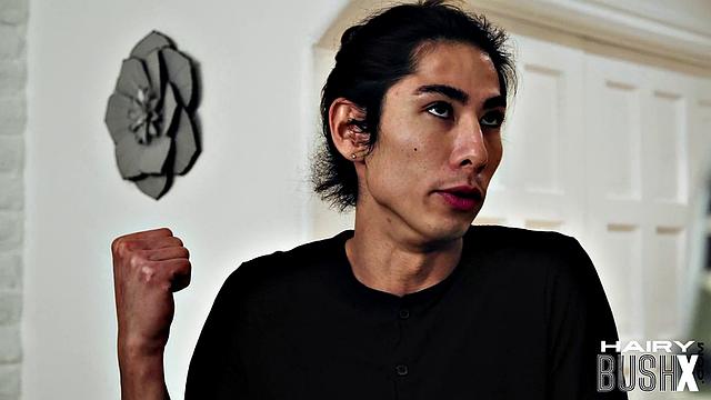 Hairybush ginger babe gets pussy drilled