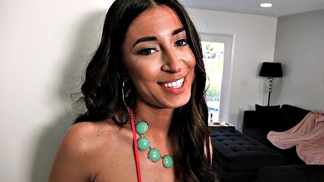 Cameron Canela & Tony Rubino's wild outdoor pool fuck with a bald pussy twist