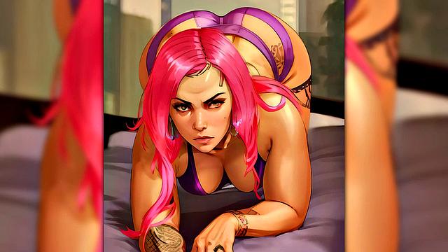 Sexy Ai generated urban princesses anime hotness