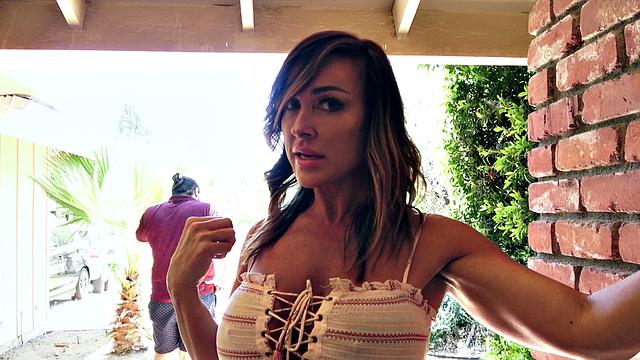 Обри Блэк на кастинге: жадно сосёт и ловит густой финиш на лицо