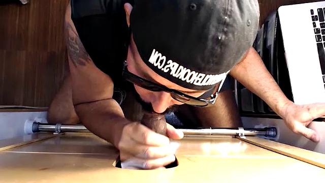 Milking Chocolate at The Gloryhole