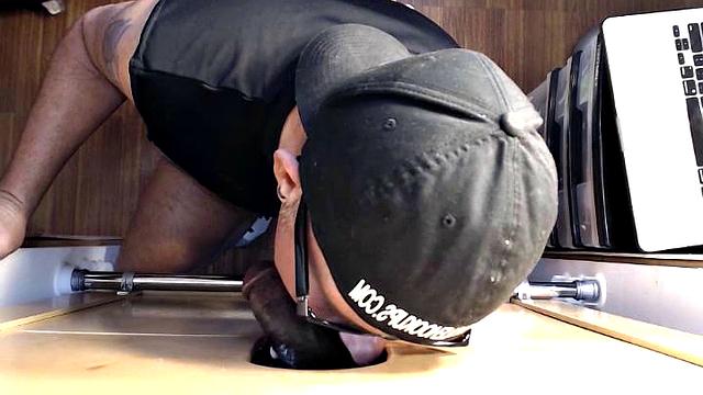 Milking Chocolate at The Gloryhole