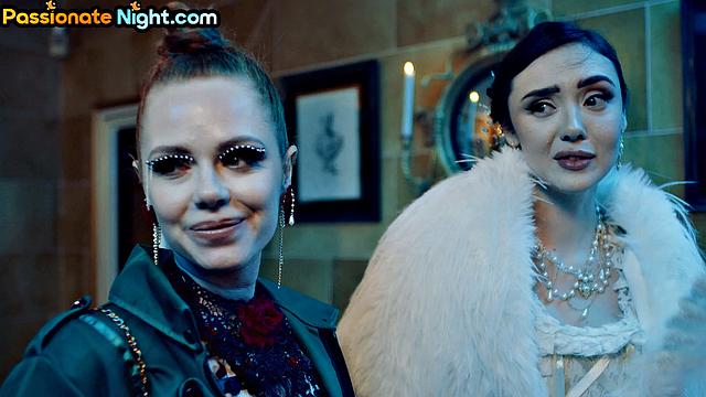 Hardcore 3some with horny women