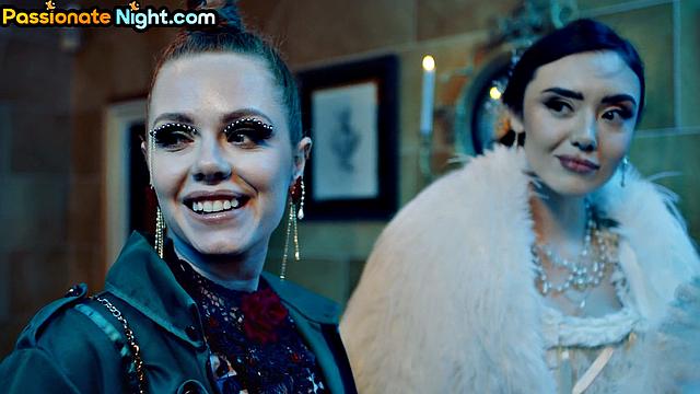 Hardcore 3some with horny women