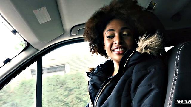 EXPOSED CASTING - Luna Corazon and David Perry - Ebony Latina Fucks Hard With Porn Agent