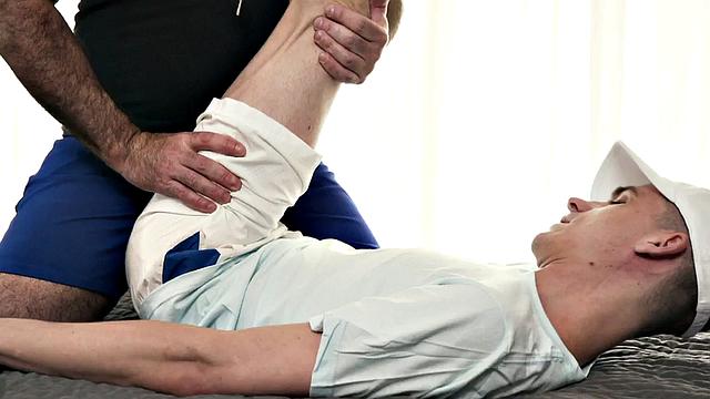 Raw assdrilled treatment for gaydaddy bottomed