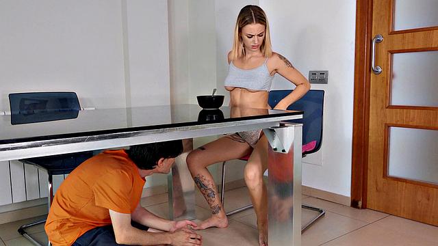 Big Tits And Vibrator Joy