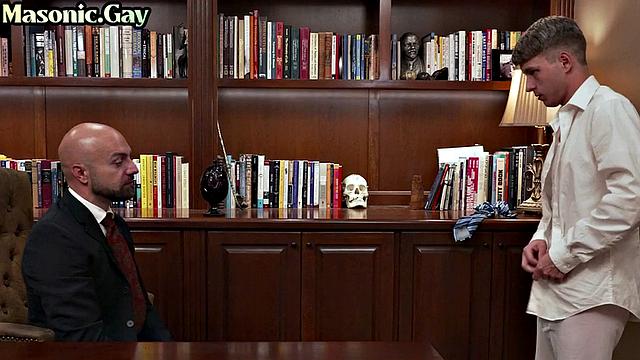 Bearded masonic fucking his twink