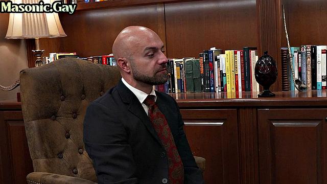 Bearded masonic fucking his twink