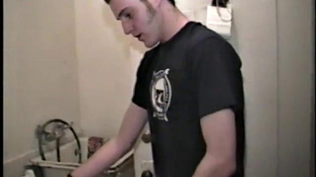 Laundry Room Jerk Off