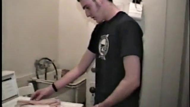 Laundry Room Jerk Off