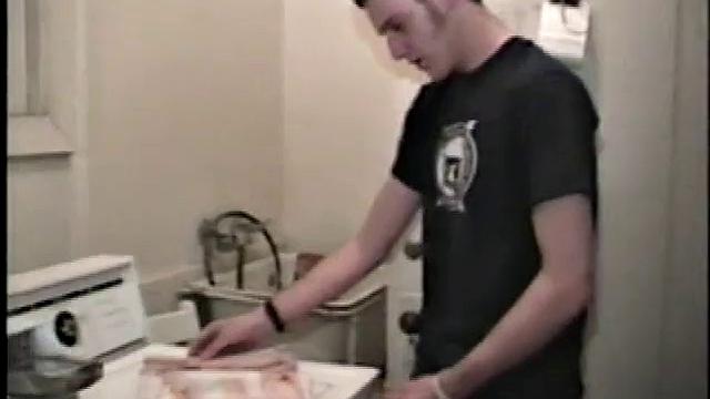 Laundry Room Jerk Off