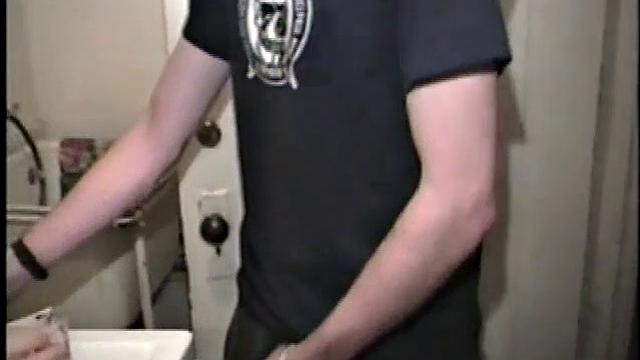 Laundry Room Jerk Off