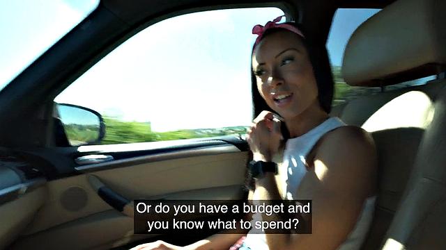 Public petite cab slut smashed in outdoor