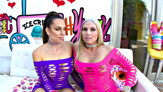 Jaclyn and Christie are ready for action2