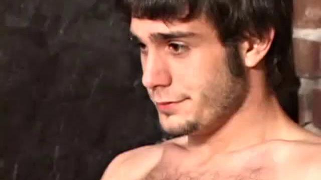 Woody Steel sneaks off to his private place in the garage to jack off. There, he strips and works up a boner. Once stiff, he strokes with determination and edges himself a few times before pumping his cum load onto the floor.