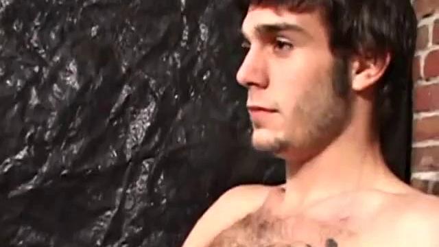 Woody Steel sneaks off to his private place in the garage to jack off. There, he strips and works up a boner. Once stiff, he strokes with determination and edges himself a few times before pumping his cum load onto the floor.