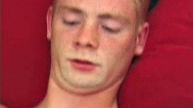 Amateur Red Dildo Jerking