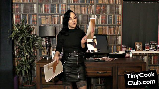 IR cheerleader fucked in front of small-dick loser who watches