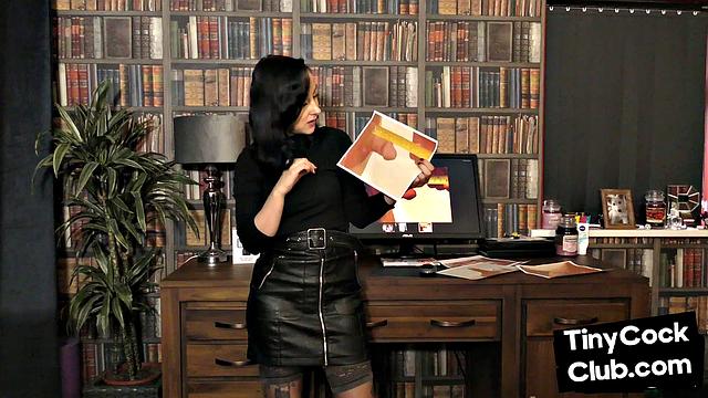 IR cheerleader fucked in front of small-dick loser who watches