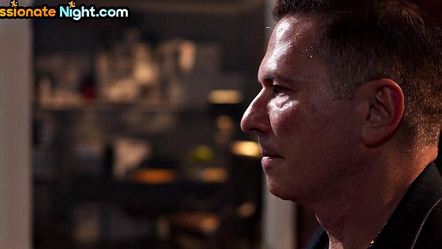 Inked babe bounces on cock after deepthroat in threesome