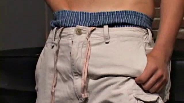 This open minded 21 year old is hot and loves to party. An avid swimmer, he works out a lot and isn't afraid to jack off in public. Once naked, his hands find his cock, and Sydney strokes it standing up.