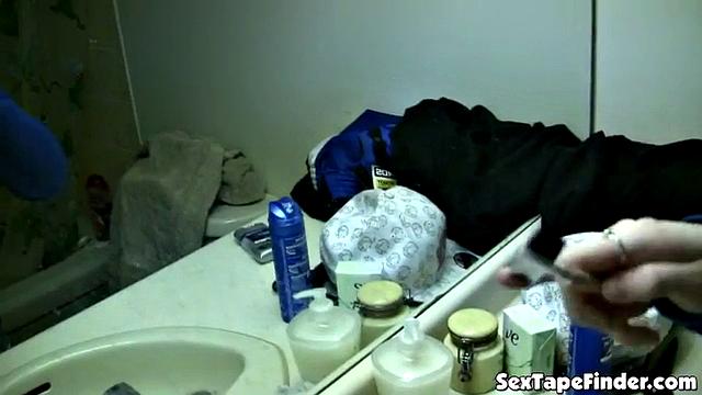 Hot teen stripping in POV