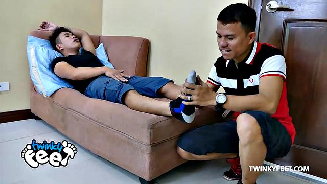 Foot Fun With Alex and Rico