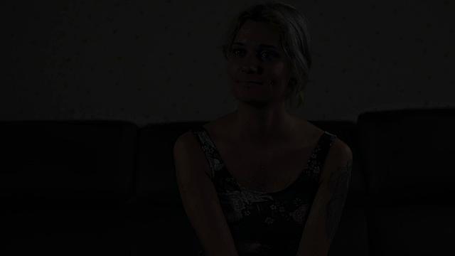 A humiliated teen get her hair pulled and face roughed up in front of voyeurs in public