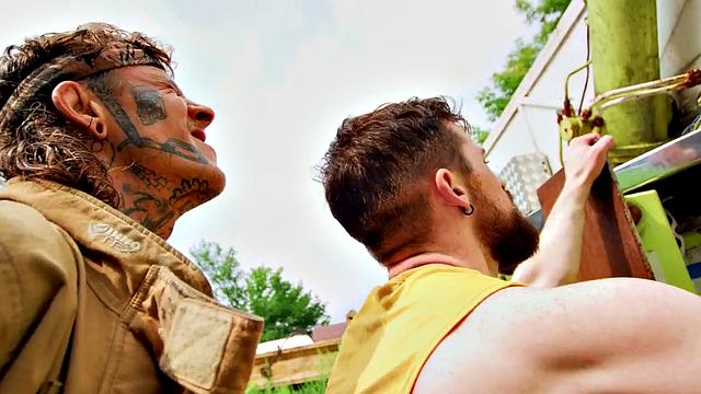 Dirty gay enjoys anal fucking with nasty fucker