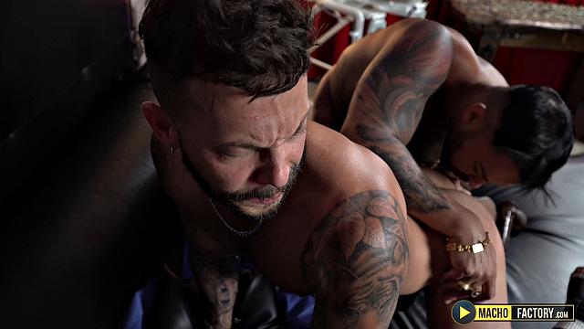 Mistress Bonbon Forces Viktor Rom'S Huge Cock Down a Submissive Bottom'S Hole - Dungeon Scene