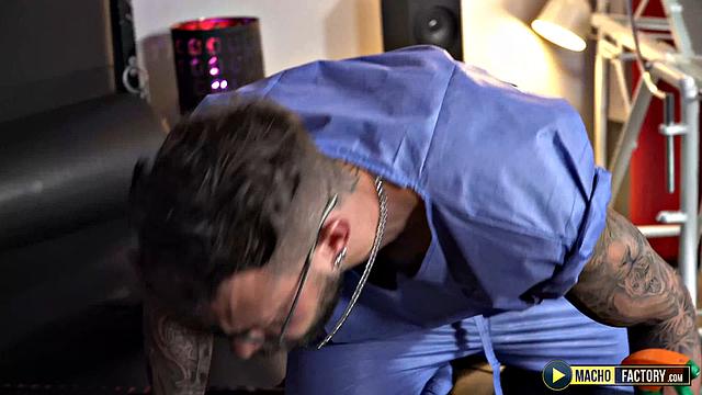 Mistress Bonbon Forces Viktor Rom'S Huge Cock Down a Submissive Bottom'S Hole - Dungeon Scene