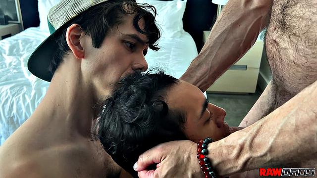 Devan Gets Used By 2 Raw Cocks! - Jonah Wheeler, Mick Weston &amp; Devan Meji
