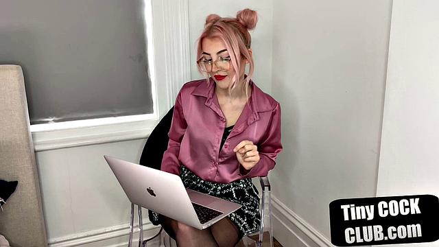 British mistress rates pathetic micro dicks