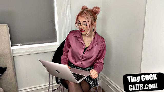 British mistress rates pathetic micro dicks