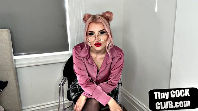 British mistress rates pathetic micro dicks