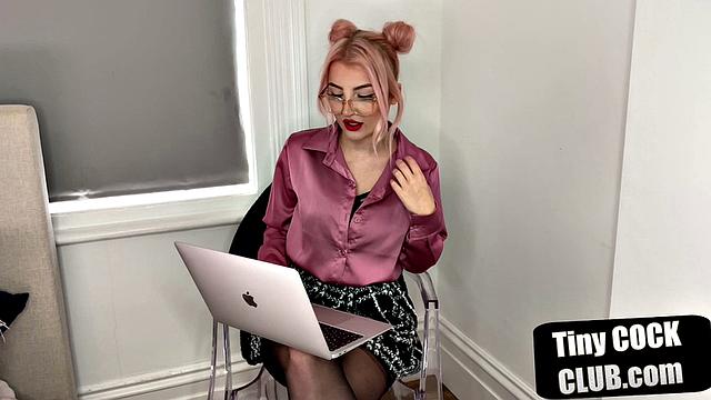 British mistress rates pathetic micro dicks