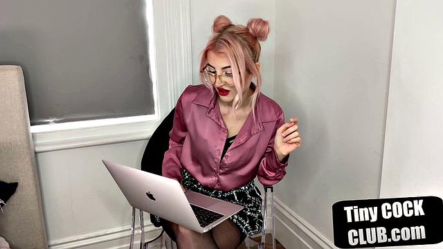 British mistress rates pathetic micro dicks