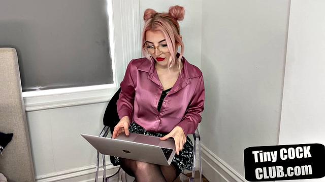 British mistress rates pathetic micro dicks