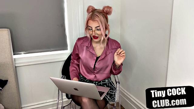 British mistress rates pathetic micro dicks