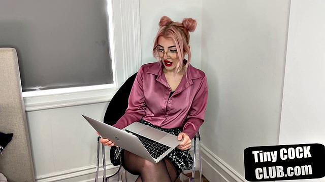 British mistress rates pathetic micro dicks