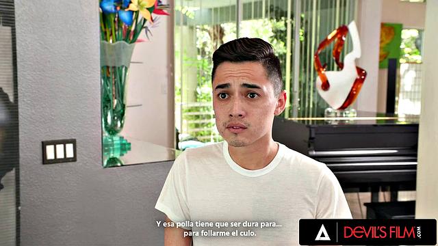 DEVILS FILM - Busty Stepmom Lauren Phillips Enjoys Getting Her Asshole Fucked By Stepson