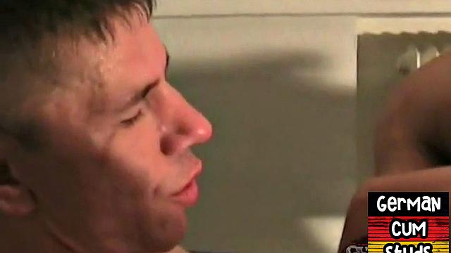 German masked 3some barebacked in homemade anal