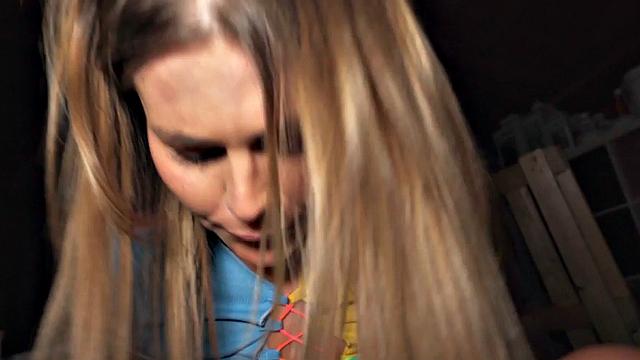 Stunning public picked up babe smashed in POV after Blowjob