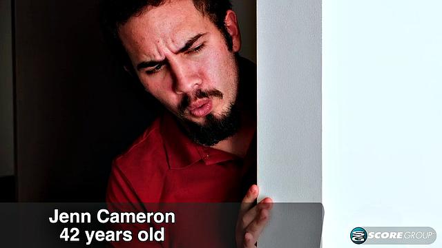 43-year-old mom Jenn Cameron fucks her step-son