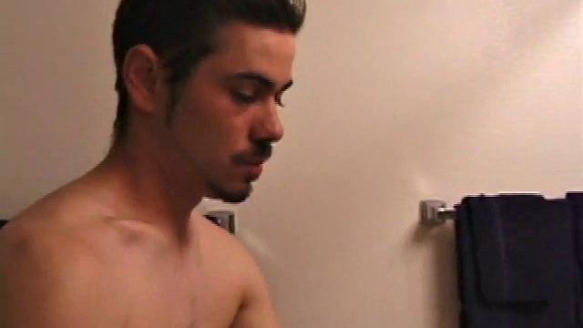 Marcus Jerks Off In Toilet