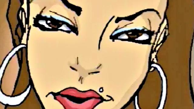 Hentai babe shows off her body and big tits